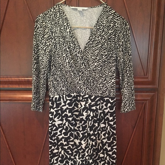 Diane von Furstenberg Black & White Dress - Picture 3 of 7